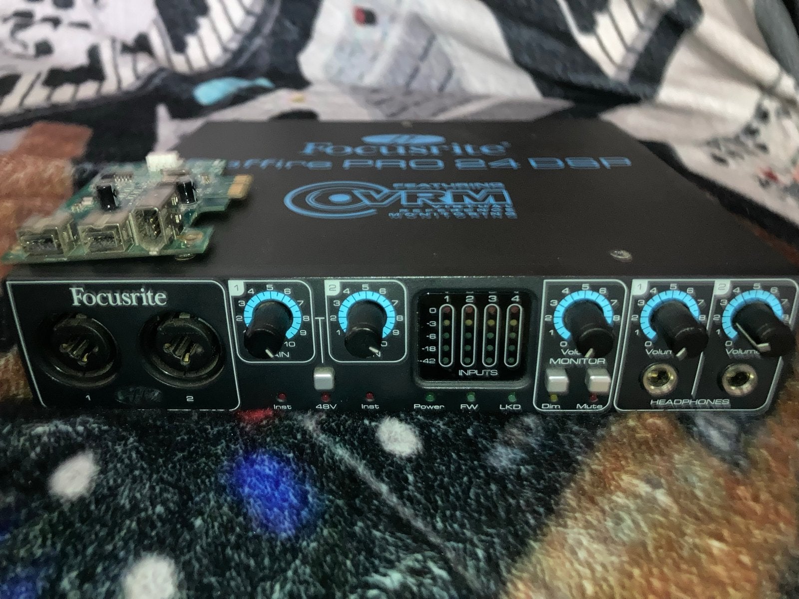 Focusrite Saffire PRO 24 DSP Audio Interface, Ophalen of Verzenden, Gebruikt, 5 tot 10 kanalen, Microfooningang