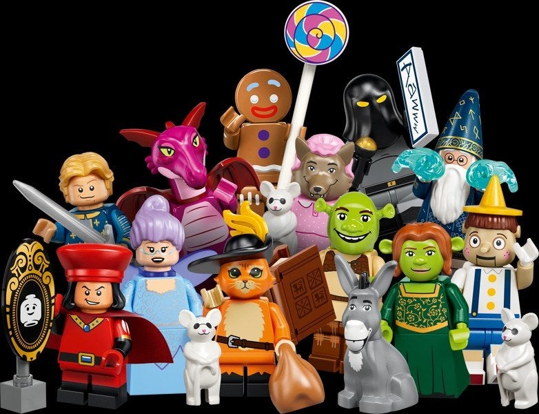 LEGO 71053 Minifiguren Shrek. Complete serie van 12 minifigs, Ophalen of Verzenden, Nieuw