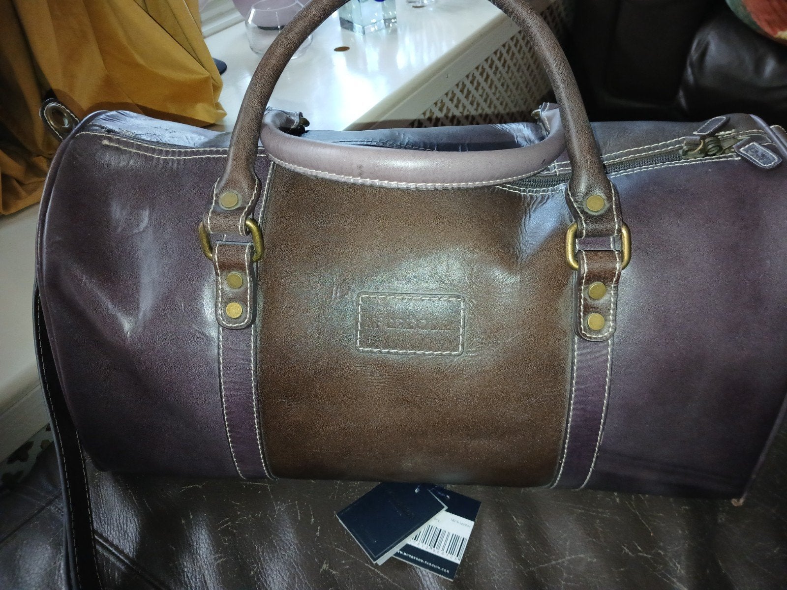 mc gregor duffelbag, 40 tot 60 cm, 20 tot 30 cm, Bruin, Ophalen of Verzenden