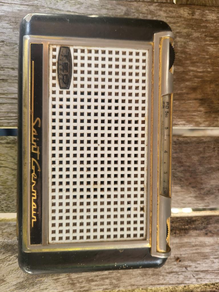 Vintage Ted Saint Germain transistorradio, jaren 60, Ophalen