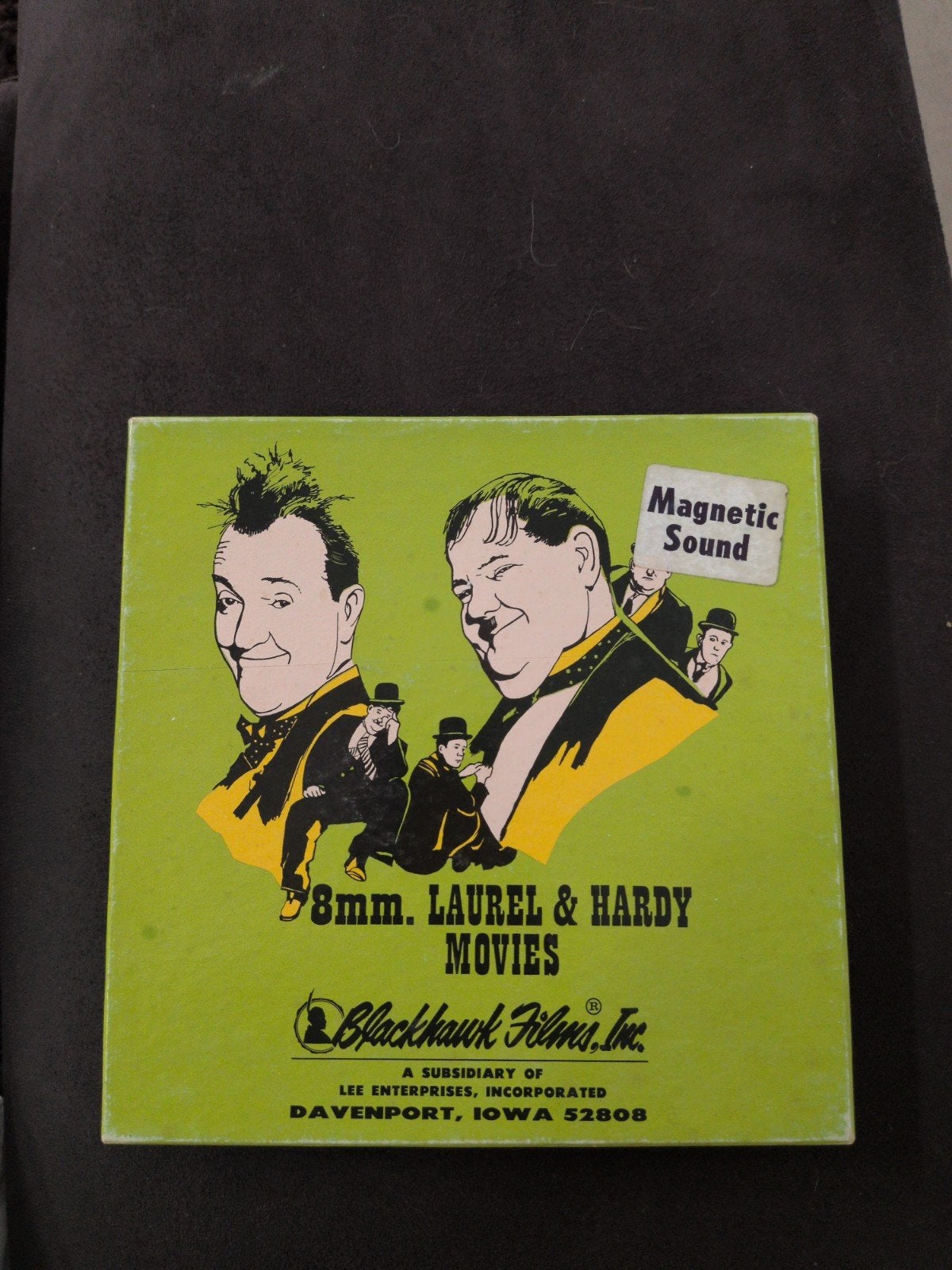 Laurel & Hardy: Music Box - Super 8mm film met geluid, Audio, Tv en Foto, Filmrollen, Ophalen of Verzenden, 8mm film