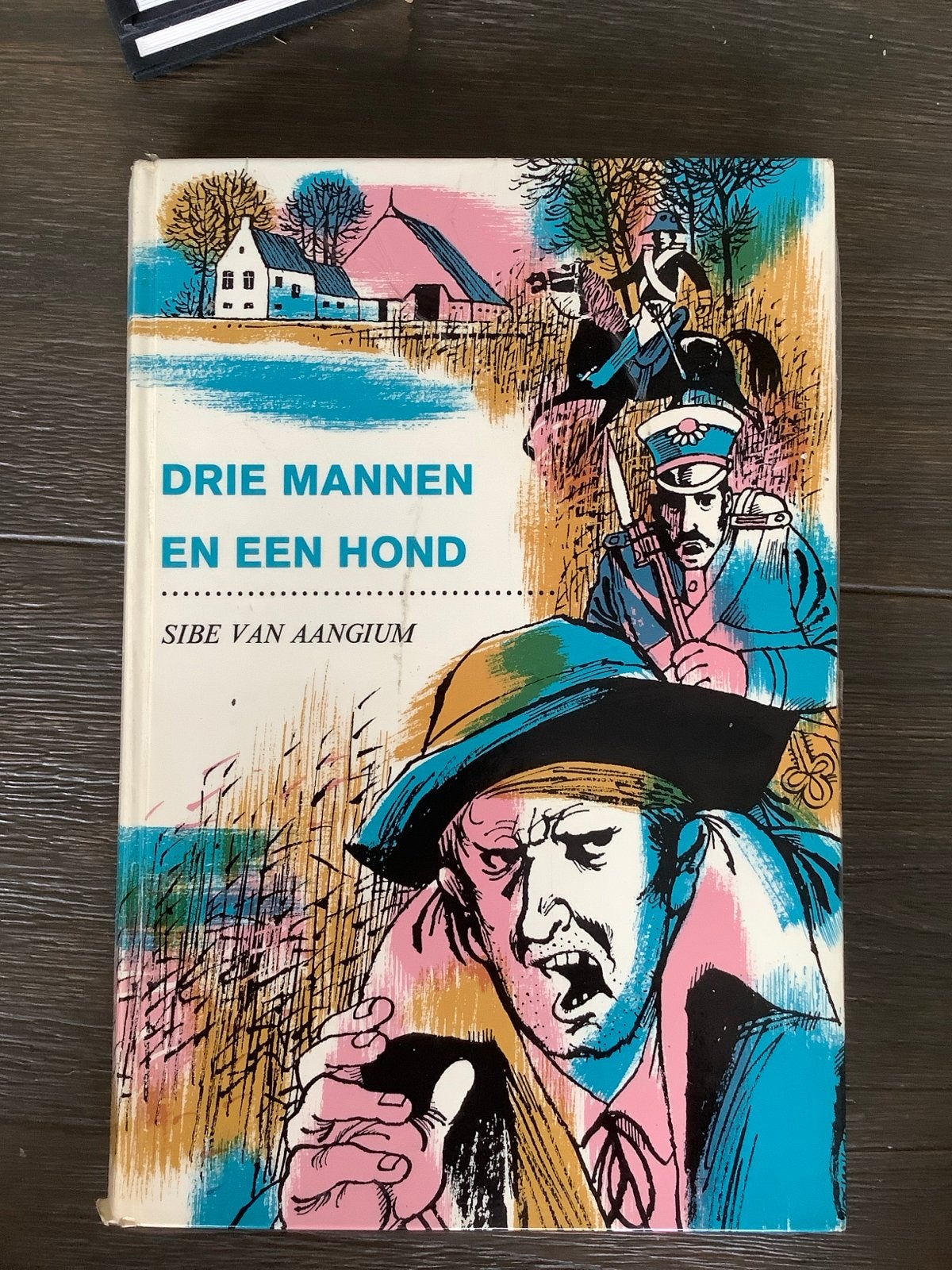 Drie Mannen en een Hond - Sibe van Aangium (Vintage Boek), Ophalen of Verzenden, Gelezen