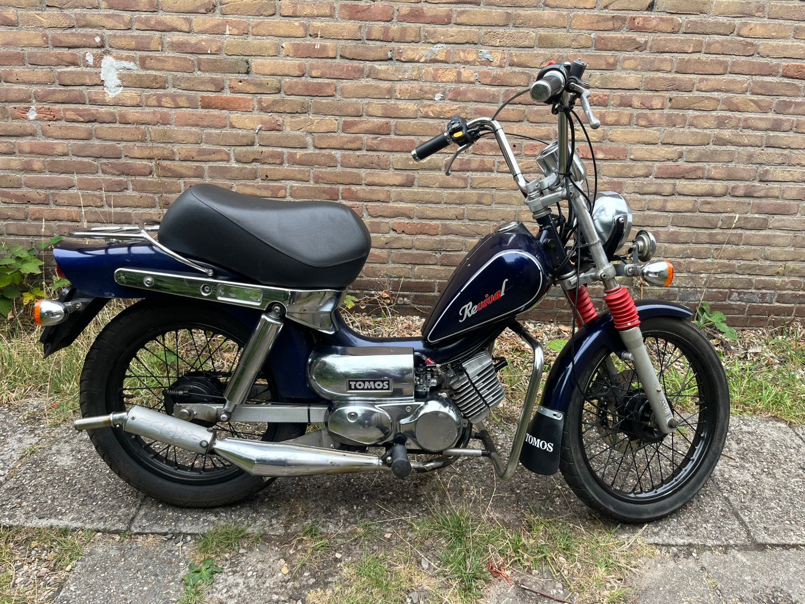 2x tomos revival, Fietsen en Brommers, Brommers | Tomos, Ophalen, Zo goed als nieuw, Overige modellen