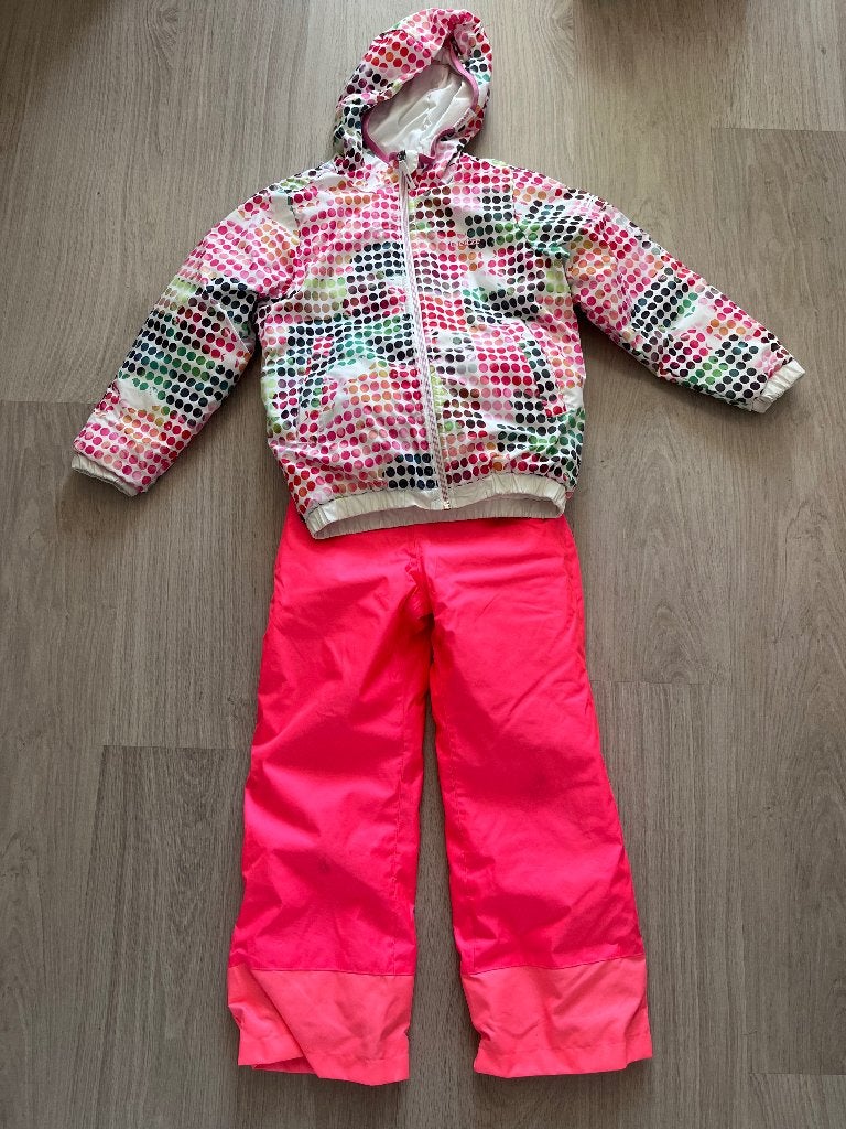 Ski pak meisje maat 115-125cm, Meisje, Sport- of Zwemkleding, Ophalen of Verzenden, Zo goed als nieuw