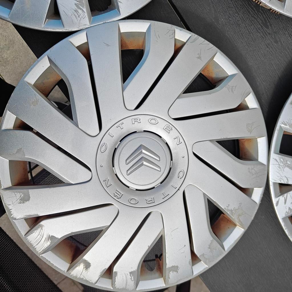 Orginele wieldoppen Citroen 15 inch., Auto diversen, Wieldoppen, Ophalen of Verzenden, Gebruikt