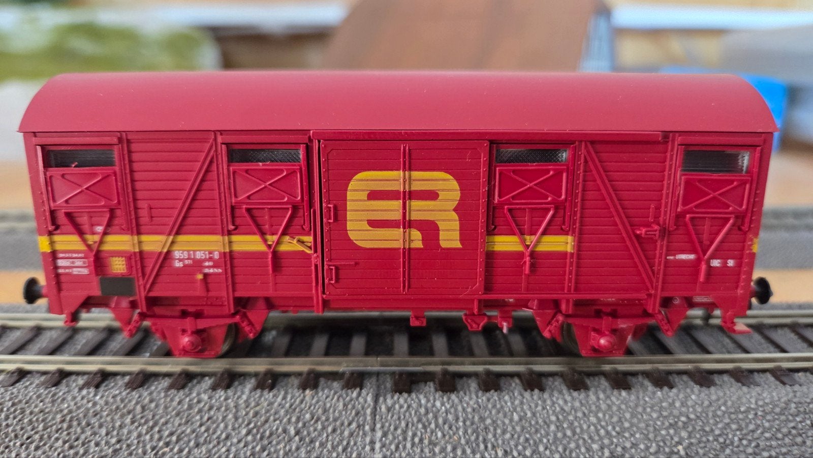 Roco Wagon 46255 - Zo goed als nieuw, Gelijkstroom, Wagon, Ophalen of Verzenden, Roco