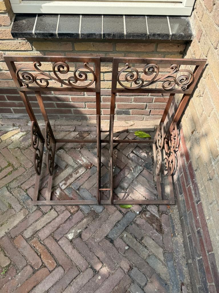 Fietsenrek van gietijzer, Ophalen, Nieuw