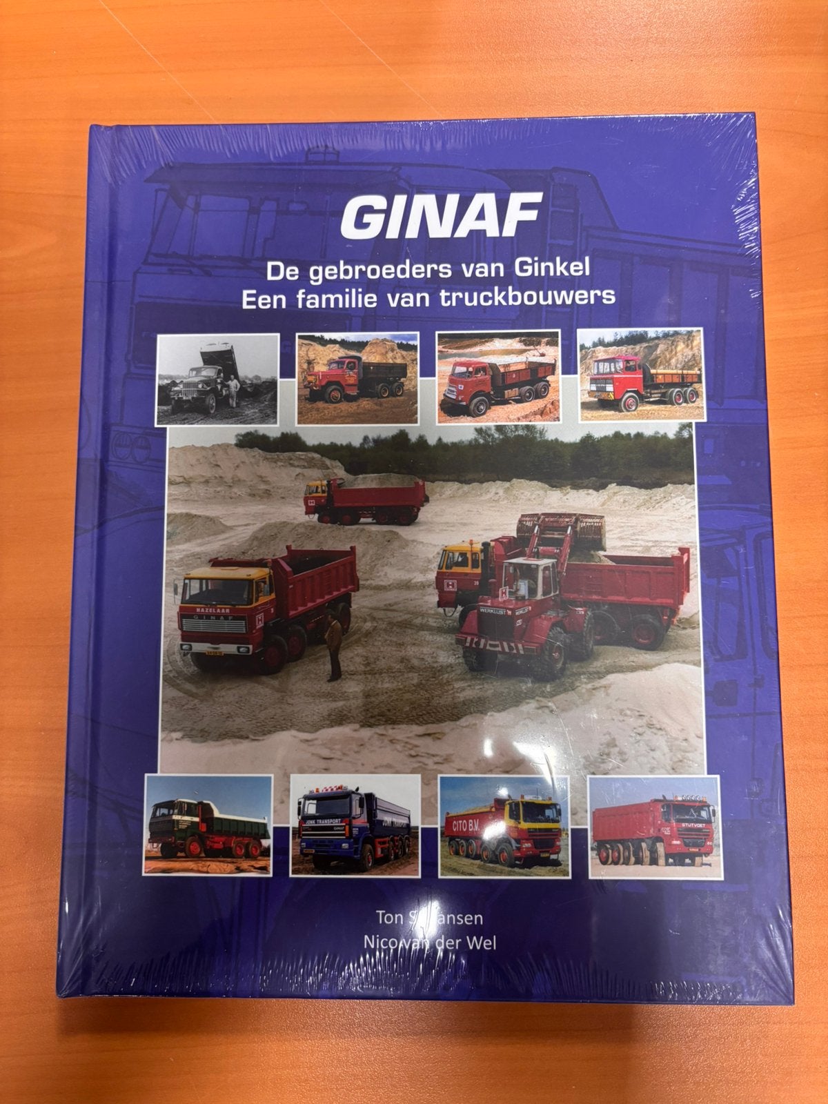 Ginaf boek nieuw in plastic 175 blz. Geen 1:50 :), Ophalen of Verzenden, Nieuw, Bus of Vrachtwagen, Overige merken
