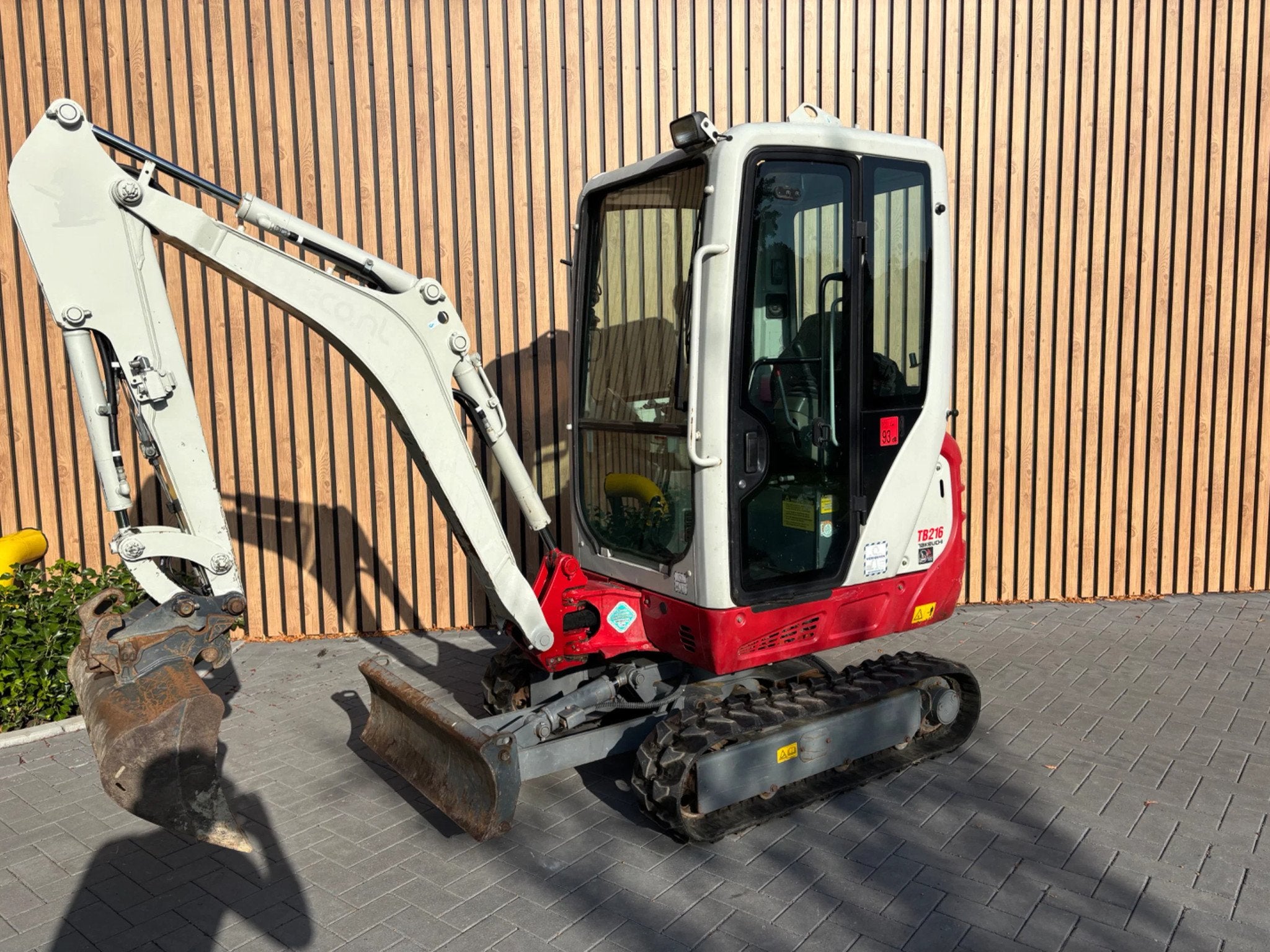 Takeuchi TB216 (bj2019) 497uur, Graafmachine