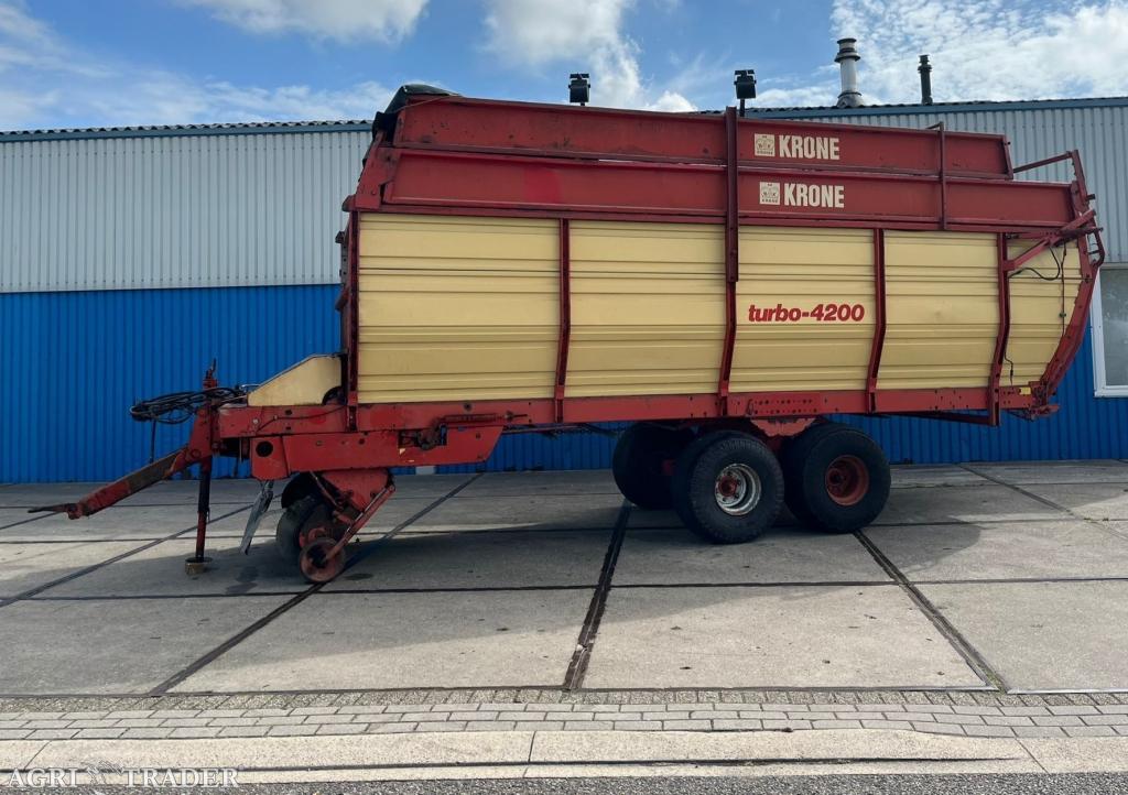 Krone Turbo 4200 T Opraapwagen, Zakelijke goederen, Agrarisch | Werktuigen, Niet opgegeven, -, Niet opgegeven