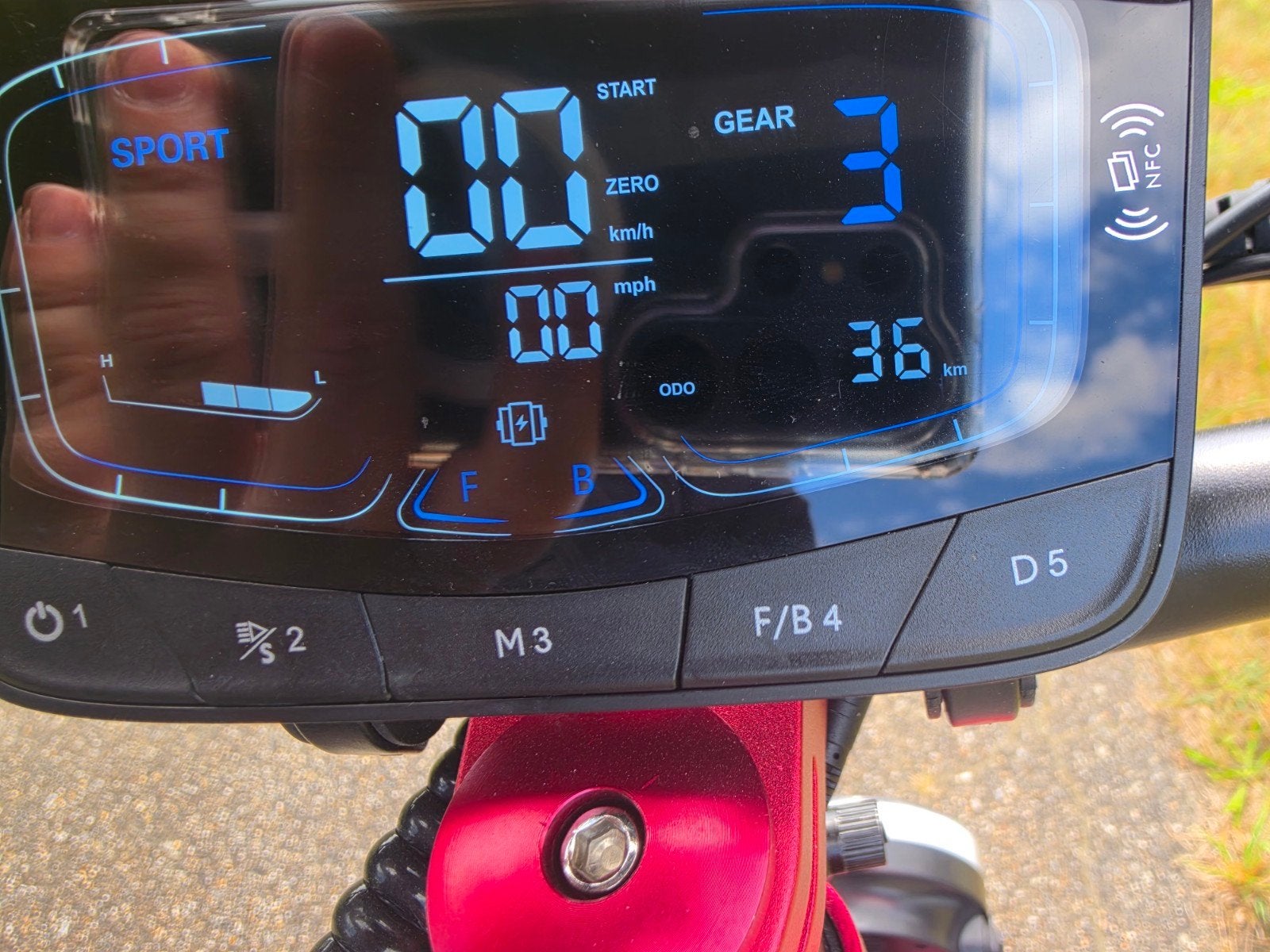 Boyueda S5 Elektrische Step 85kmh- Zo goed als nieuw (40 km), Fietsen en Brommers, Steps, Ophalen