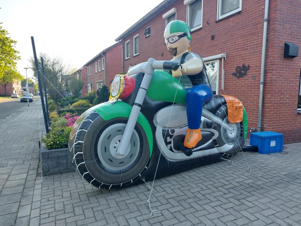 Grote Abraham op motor huren - bezorg en opzetservice Twente, Ophalen of Verzenden, Zo goed als nieuw, Abraham of Sarah