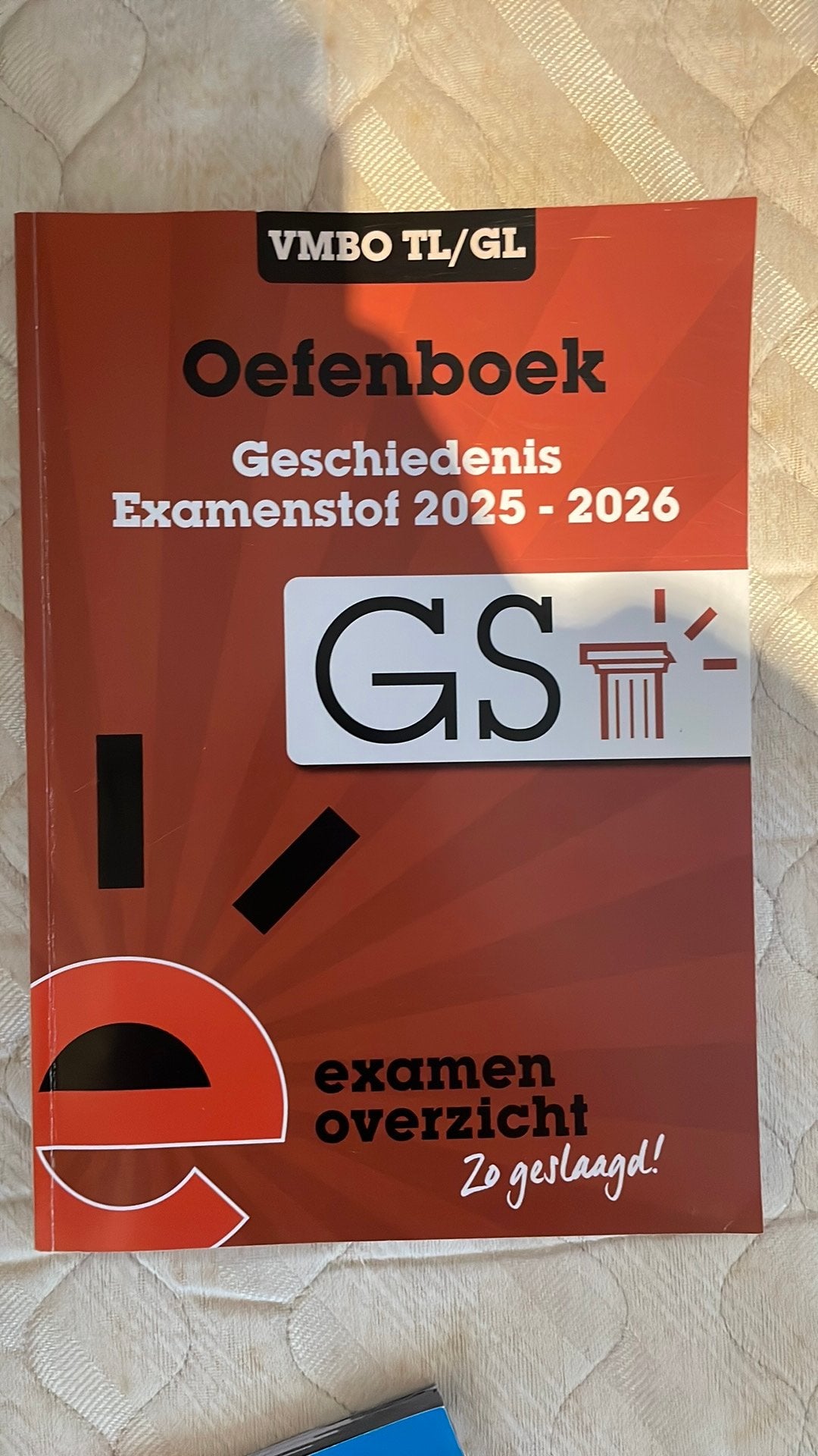 Onbeschreven oefenboek vmbo gl/tl examen geschiedenis, Ophalen of Verzenden, Zo goed als nieuw, Overige onderwerpen