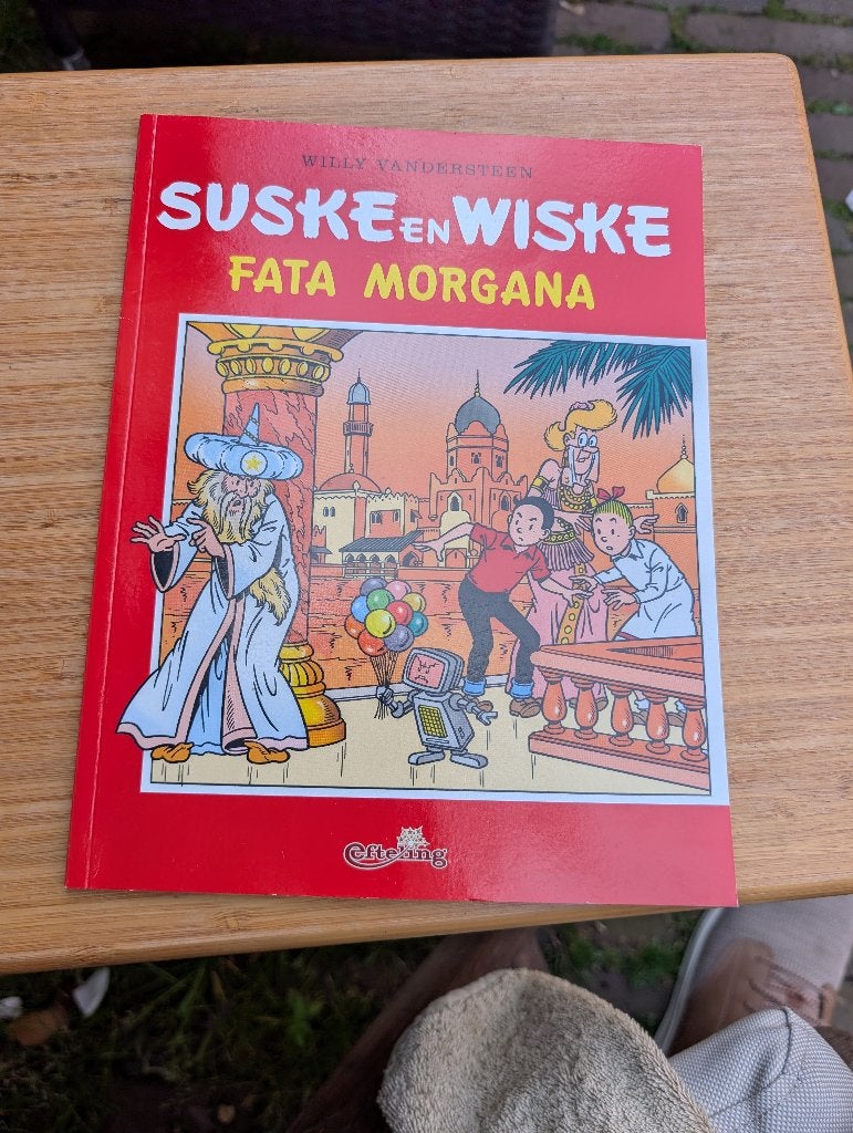 Suske en Wiske fata morgana Efteling, Gelezen, Willy Vandersteen, Eén stripboek, Ophalen of Verzenden