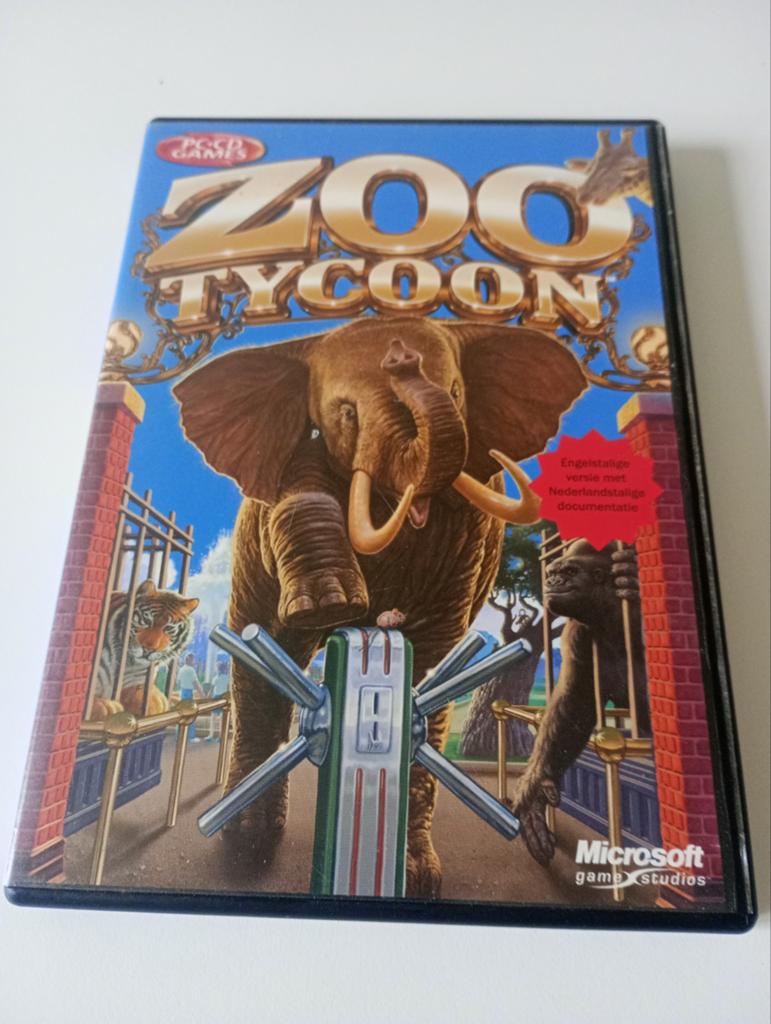 Zoo Tycoon PC CD-ROM - Bouw je eigen dierentuin!, Spelcomputers en Games, Games | Pc, Ophalen, Gebruikt, 1 speler, Vanaf 3 jaar