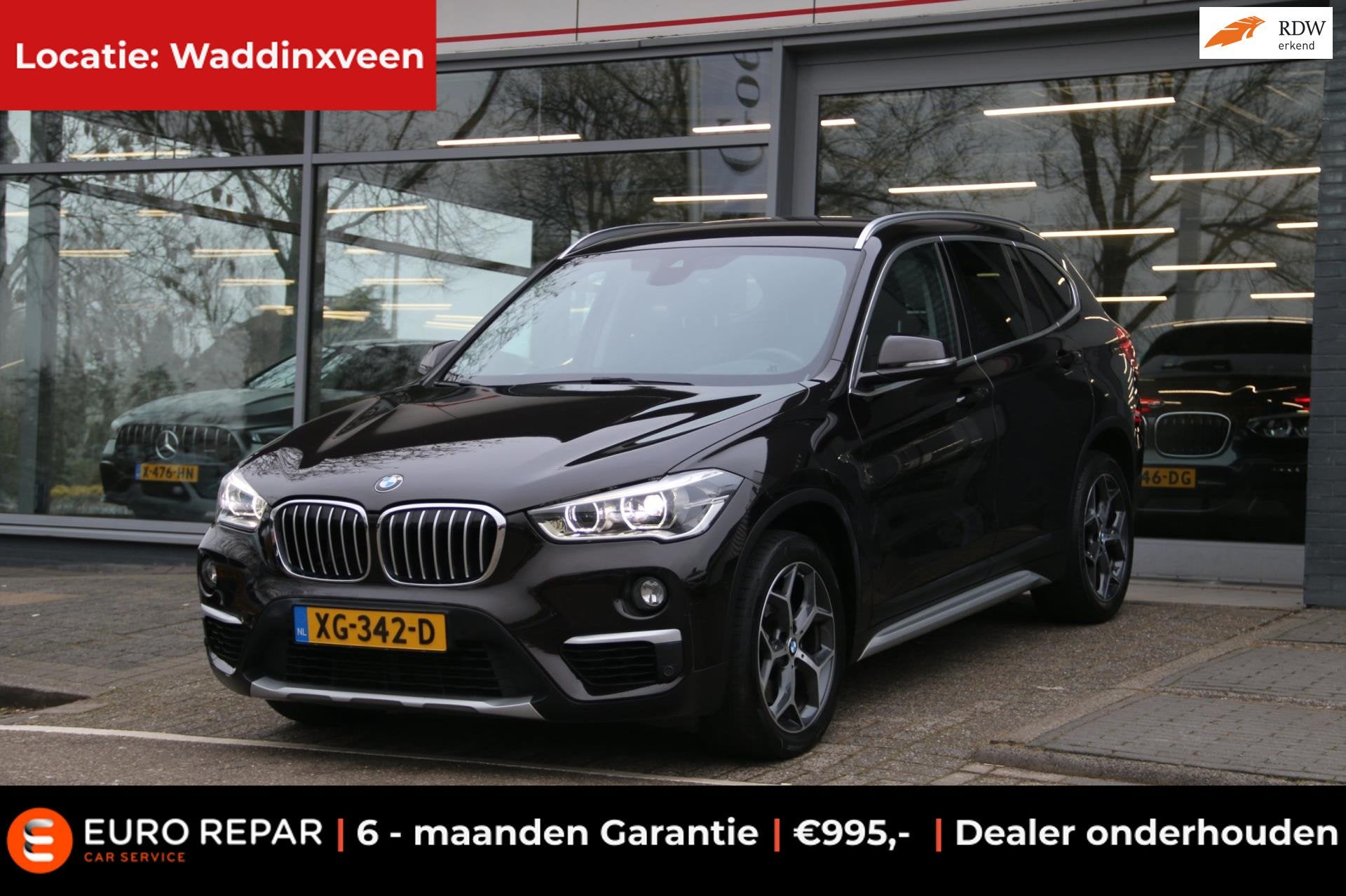 BMW X1 SDrive20i Orange Edition II TREKHAAK NL-AUTO NAP!, Auto's, BMW, 1998 cc, Euro 6, Bruin, Bedrijf