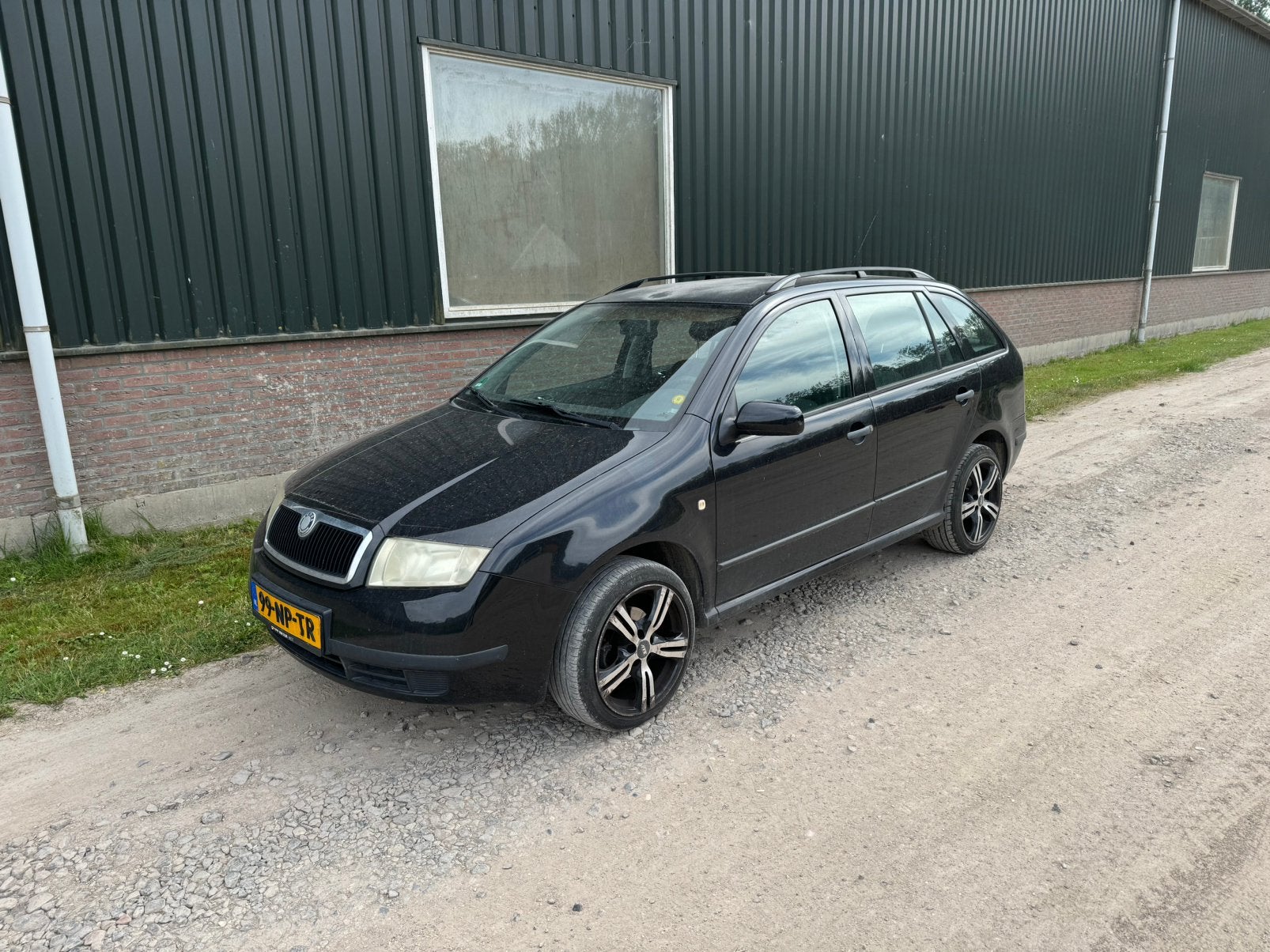 Skoda Fabia 1.4 2004 Zwart zie omschrijving, Auto's, Skoda, Voorwielaandrijving, 74 pk, 4 cilinders, 1070 kg