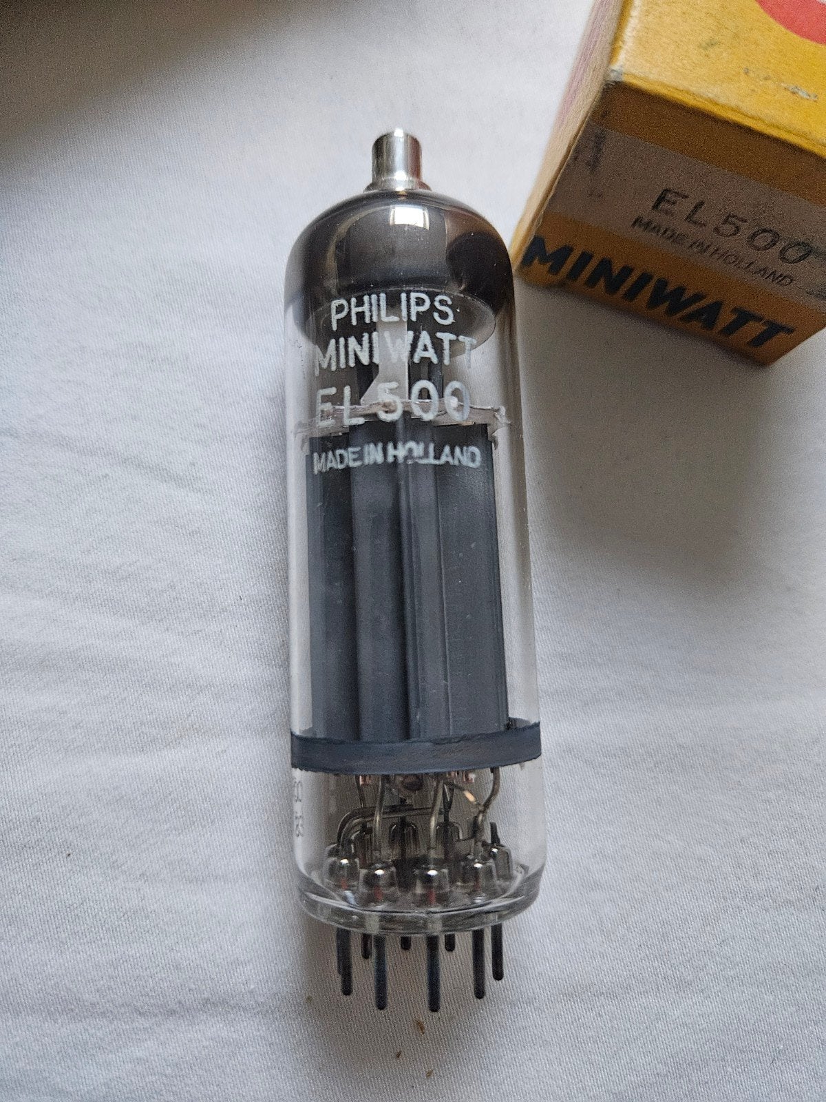 Philips Miniwatt EL500 buis - Made in Holland, Ophalen of Verzenden