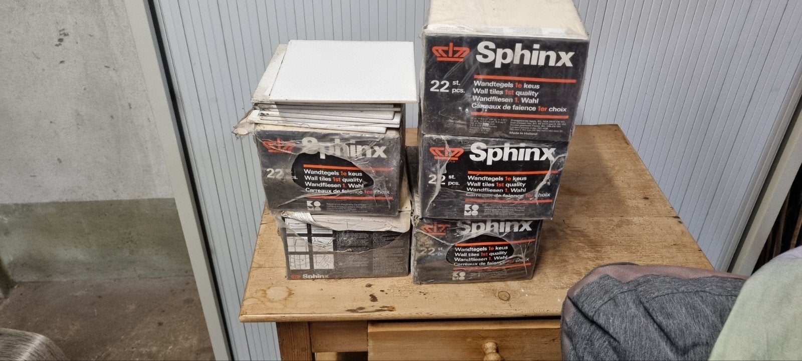 Sphinx wandtegels 15x15 cm - 5 dozen en losse tegels, Doe-het-zelf en Verbouw, Tegels, Nieuw, Minder dan 20 cm, Minder dan 5 m²