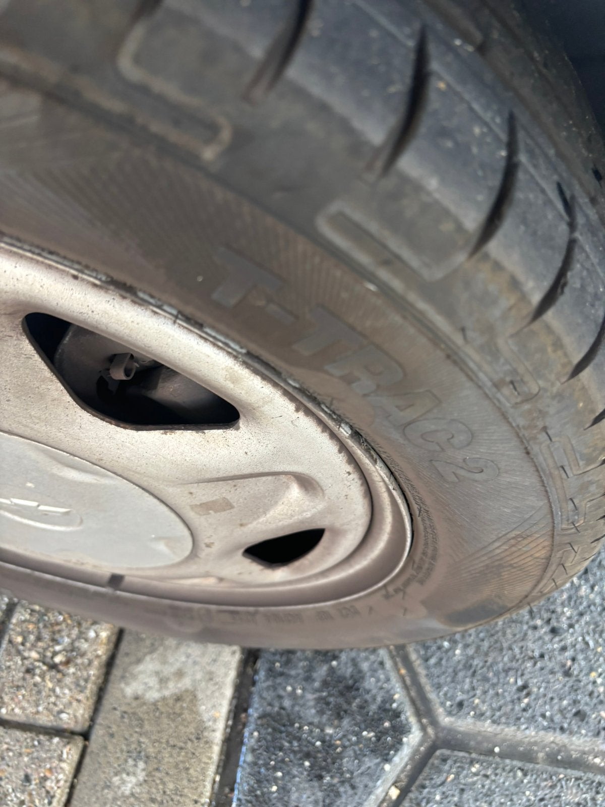 Chevrolet spark banden met velgen twee stuks, Ophalen, Chevrolet
