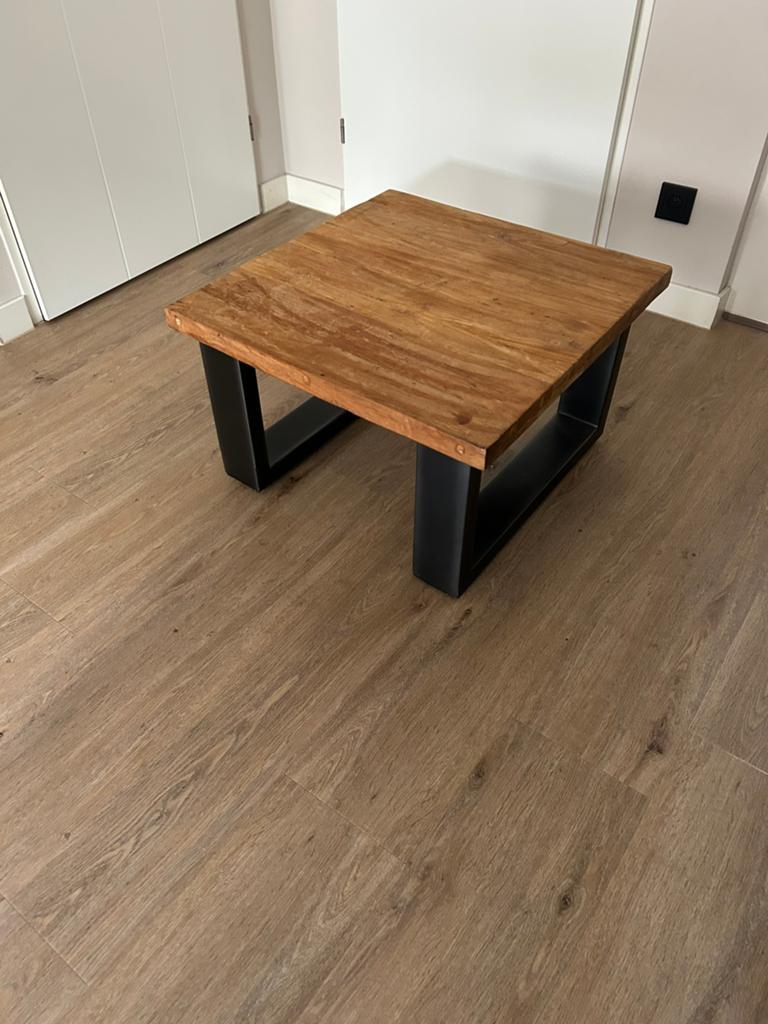 Pronto Romaro bijzettafel, Huis en Inrichting, Ophalen, Minder dan 45 cm, Gebruikt, Vierkant