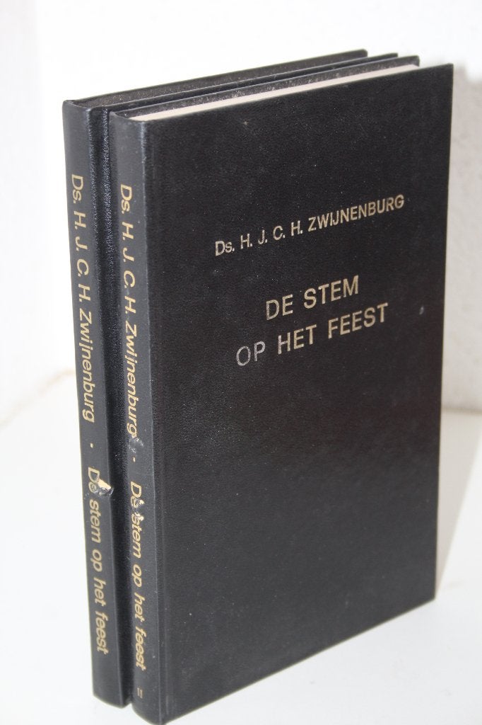 Ds. Zwijnenburg - De stem op het feest, deel 1 en 2, Ophalen of Verzenden, Gelezen, Christendom | Protestants