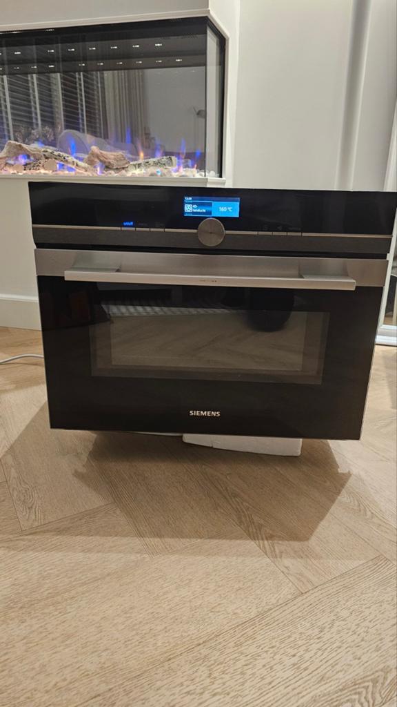 Hele luxe Siemens combi oven magnetron iq700, Ophalen, 45 tot 50 cm, 60 cm of meer, Siemens
