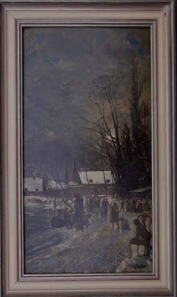 schilderij Jentje van der Sloot, Ophalen of Verzenden, Zo goed als nieuw