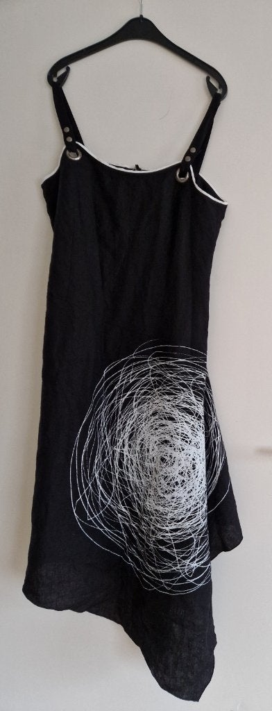 Bandolero jurk maat 44, nieuwstaat!, Kleding | Dames, Jurken, Zwart, Maat 42/44 (L), Ophalen of Verzenden, Zo goed als nieuw