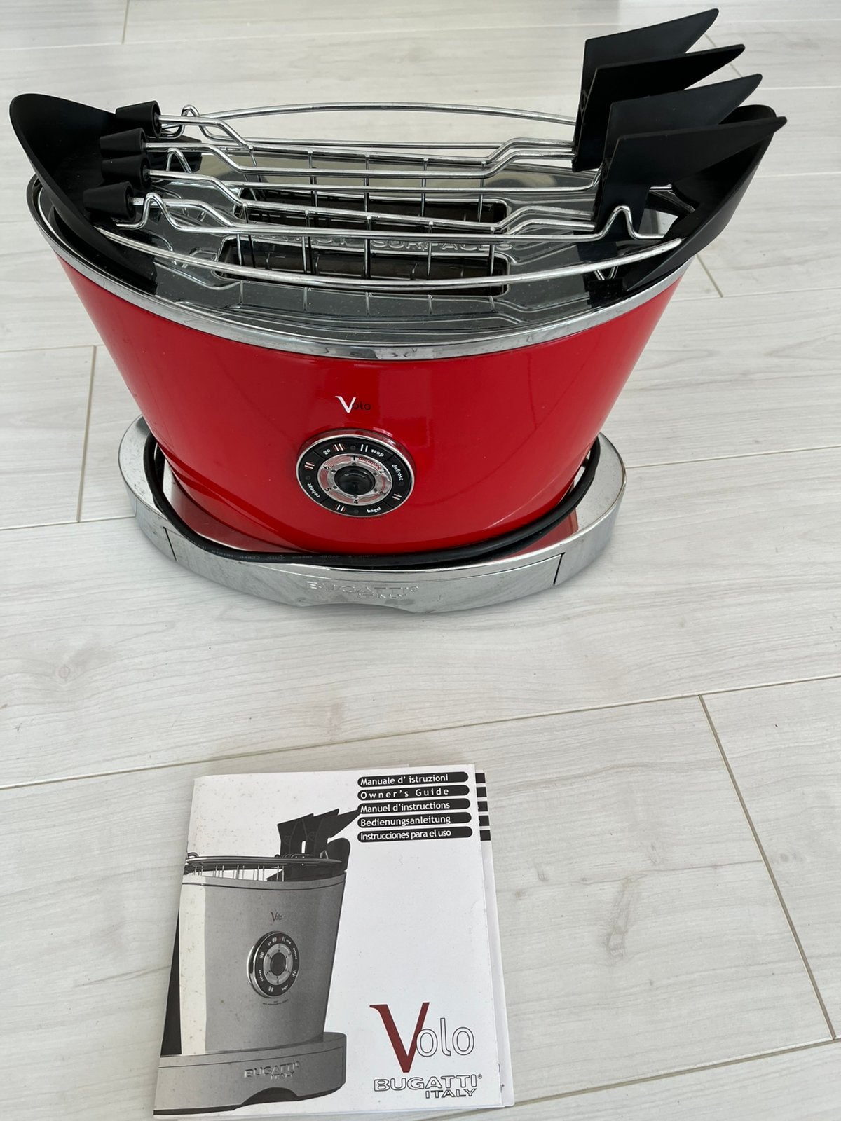 Volo bugatti broodrooster, Witgoed en Apparatuur, Broodroosters, Ophalen, Nieuw