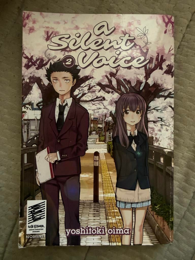 A Silent Voice - Deel 2 (Manga), Boeken, Stripboeken, Gelezen, Eén stripboek, Ophalen of Verzenden