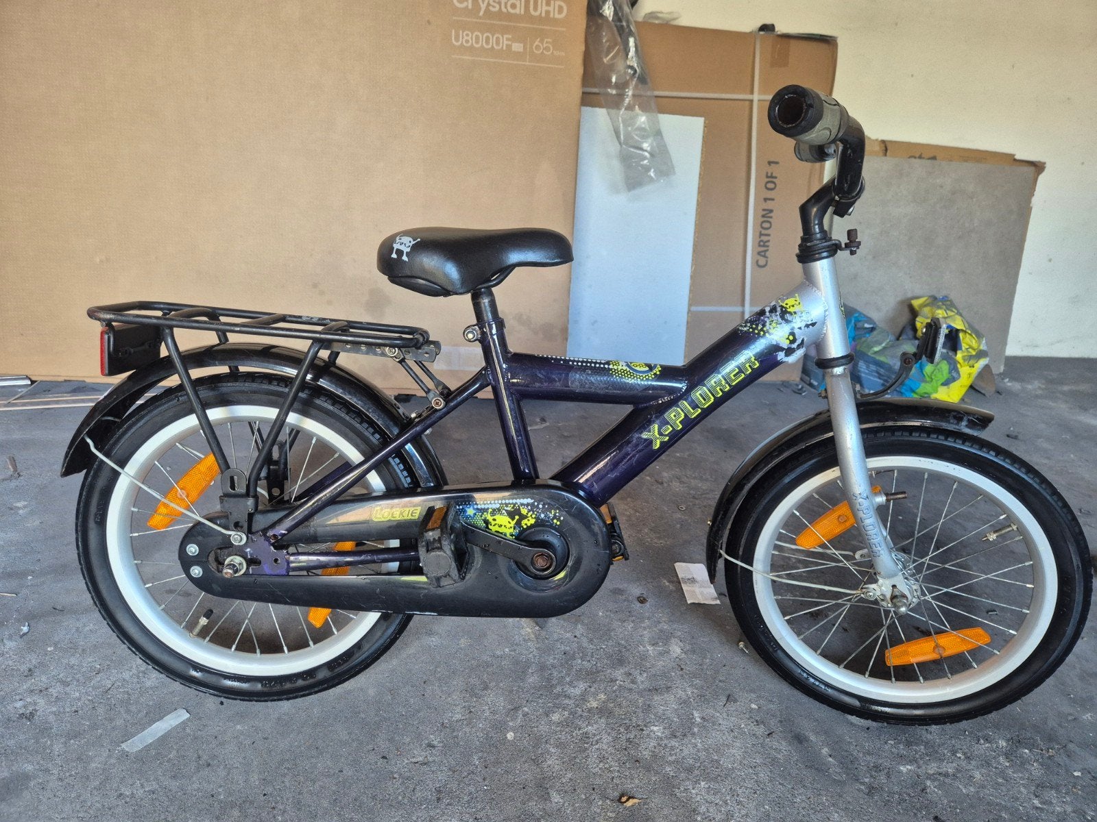 Loekie x - plorer 16 inch, Fietsen en Brommers, Fietsen | Kinderfietsjes, Ophalen of Verzenden, Gebruikt, 16 tot 20 inch