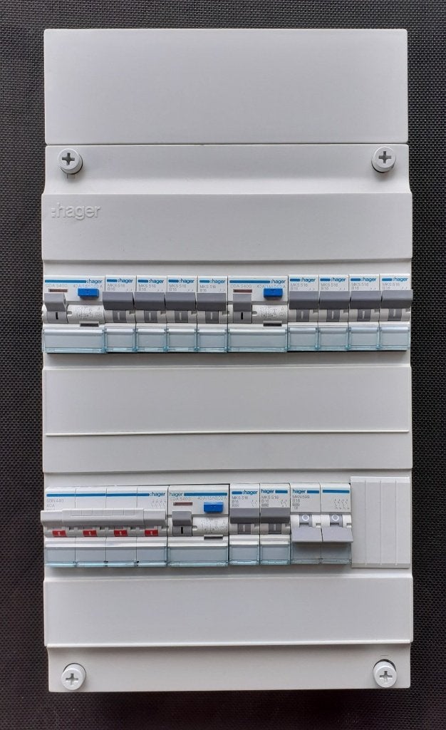 Hager Vision Fornuisgroep groepenkast meterkast stoppenkast, Doe-het-zelf en Verbouw, Elektra en Kabels, Ophalen of Verzenden