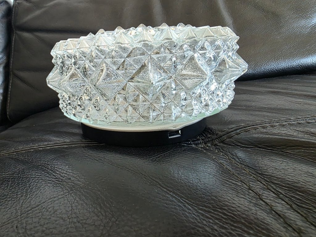 Plafonnière Massive, Gebruikt, Ophalen of Verzenden, Glas, Plafondlamp