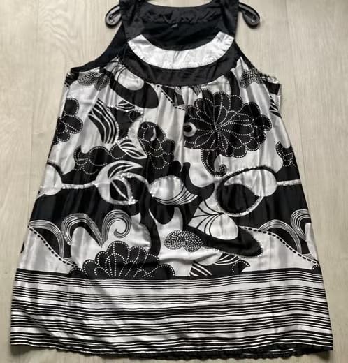 Zwart-Witte Jurk Maat XXL / 2XL van M&S mode, Kleding | Dames, Grote Maten, Ophalen of Verzenden, Zo goed als nieuw, MS Mode, Jurk