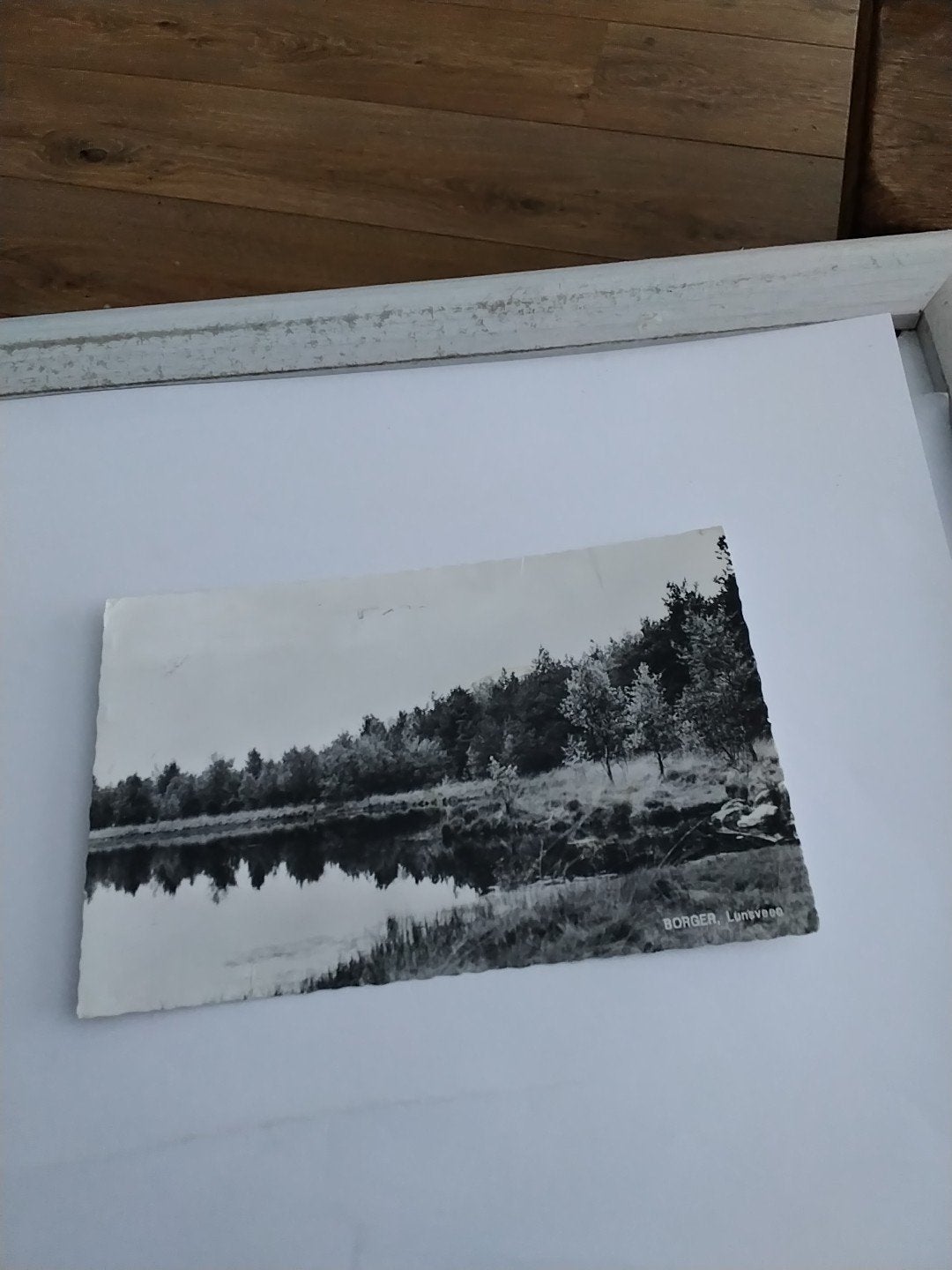 Oude ansichtkaart Borger Lunsveen Drenthe, Ophalen of Verzenden, 1960 tot 1980, Gelopen, Drenthe