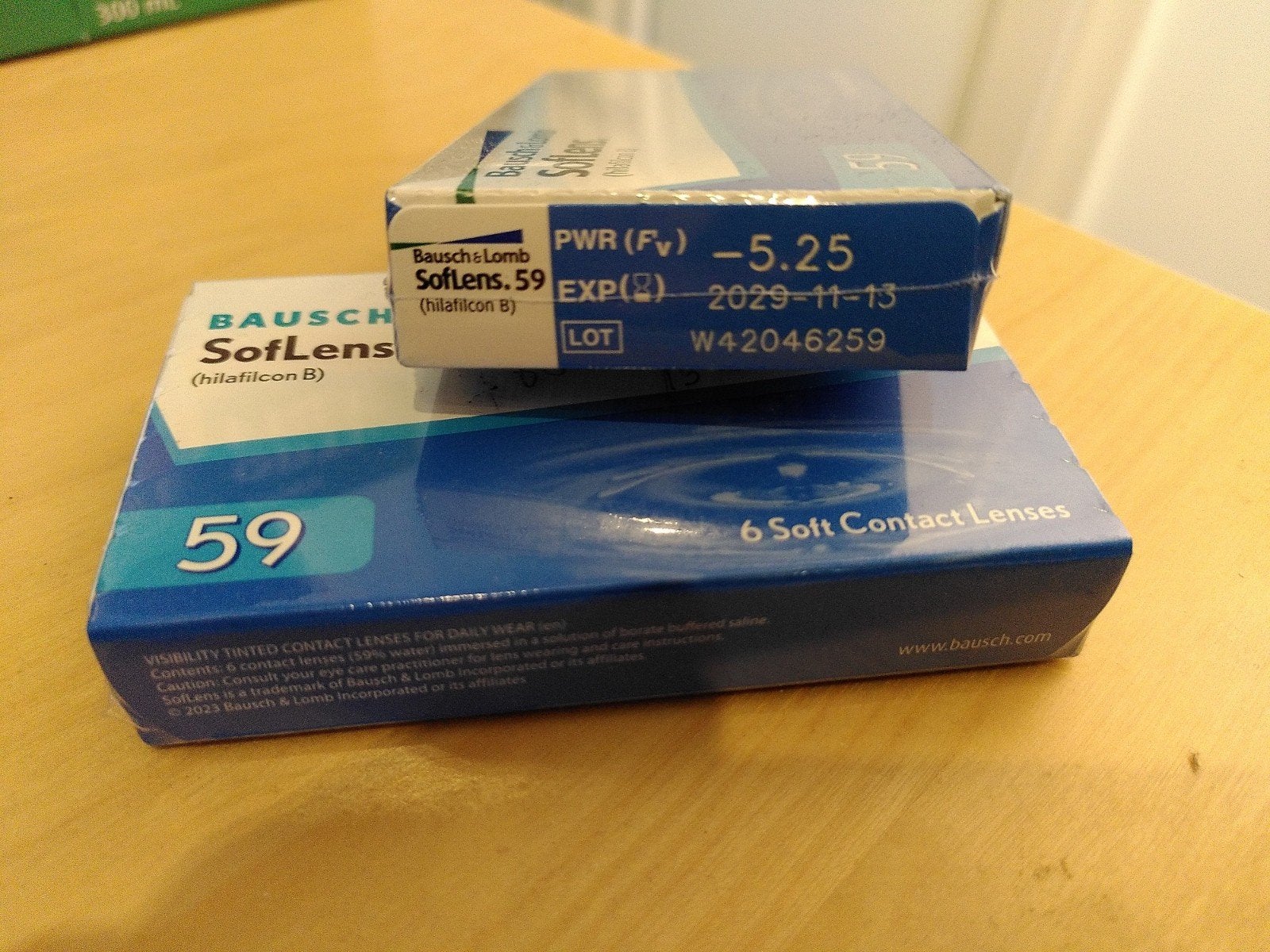 Bausch + Lomb SofLens 59 -5,25 (2 doosjes), Computers en Software, Ophalen, Nieuw, Overige typen