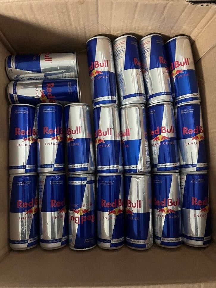 Red bull blikjes blauw 20 stuks, Diversen, Ophalen of Verzenden