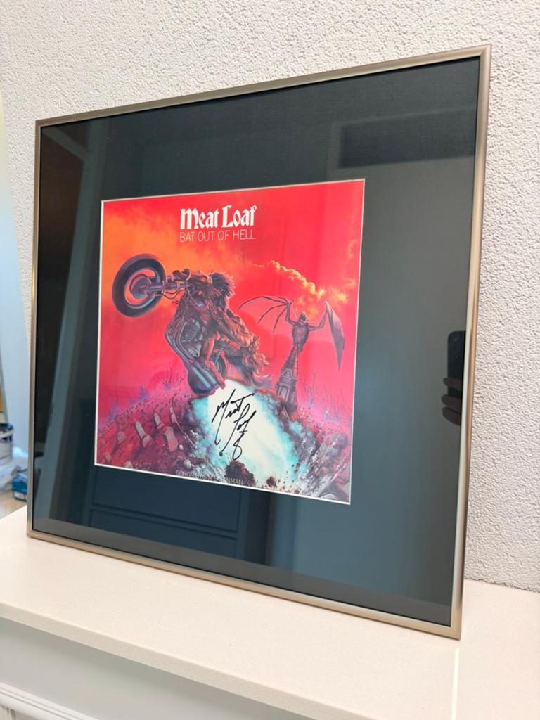 Gesigneerde LP - Meatloaf Bat Out Of Hell, Ophalen of Verzenden, Overige formaten