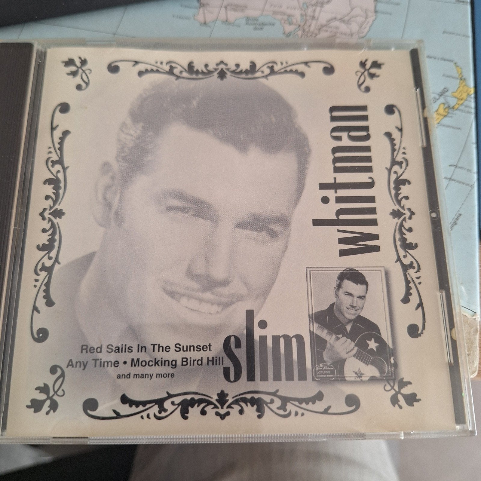 Slim Whitman CD - Red Sails In The Sunset e.a., Cd's en Dvd's, Ophalen of Verzenden, Gebruikt, Album