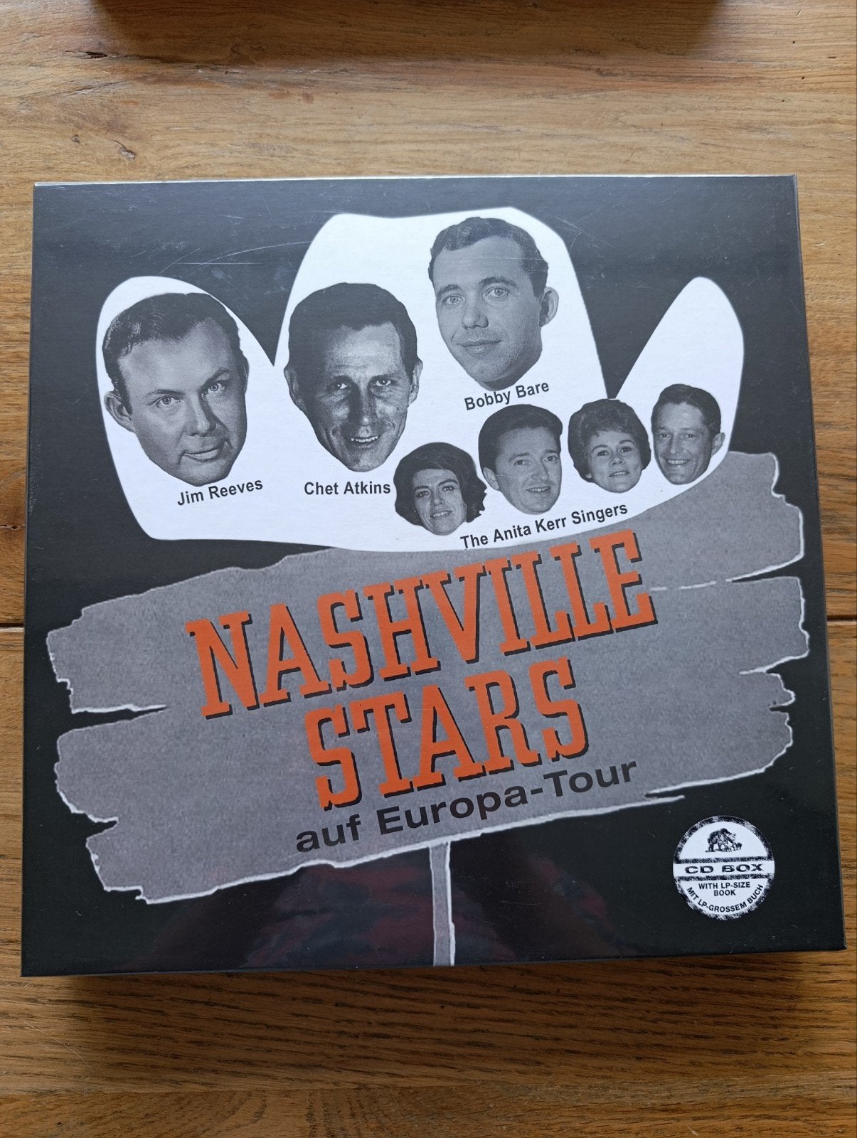 Cd and dvd box: the Nashville stars auf Europa tour, Ophalen of Verzenden, 1980 tot heden, Nieuw in verpakking, Jazz