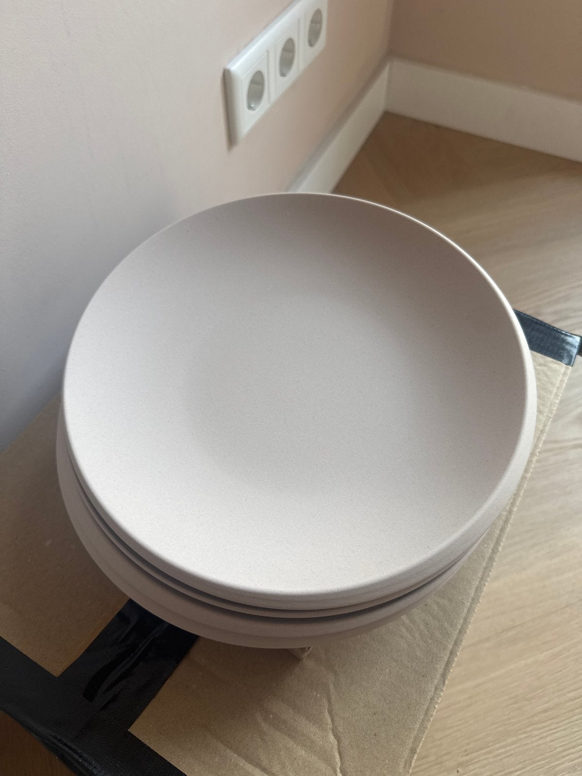 Villeroy & Boch NewMoon Beige Pasta/Diner Borden - Nieuw, Huis en Inrichting, Ophalen, Nieuw, Villeroy & Boch, Bord(en)