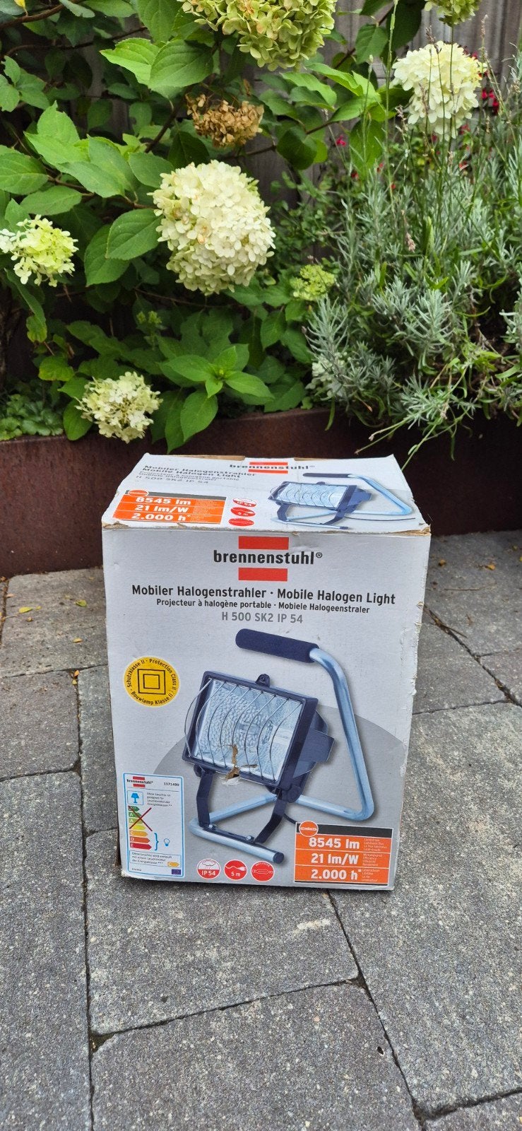 MOET SNEL WEG! brennenstuhl  bouwlamp, Doe-het-zelf en Verbouw, Bouwverlichting, Ophalen of Verzenden, Zo goed als nieuw, Minder dan 50 watt