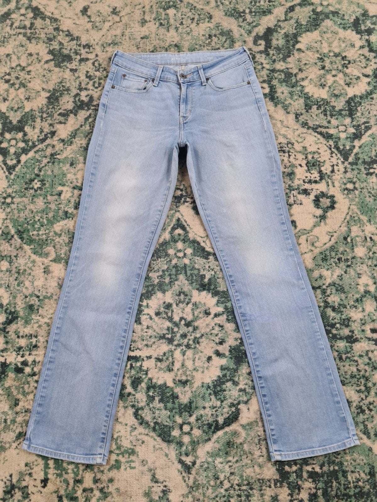 Levi’s denim curve classic straight W27 L30  Tulsi2730, Blauw, Ophalen of Verzenden, Zo goed als nieuw, W27 (confectie 34) of kleiner