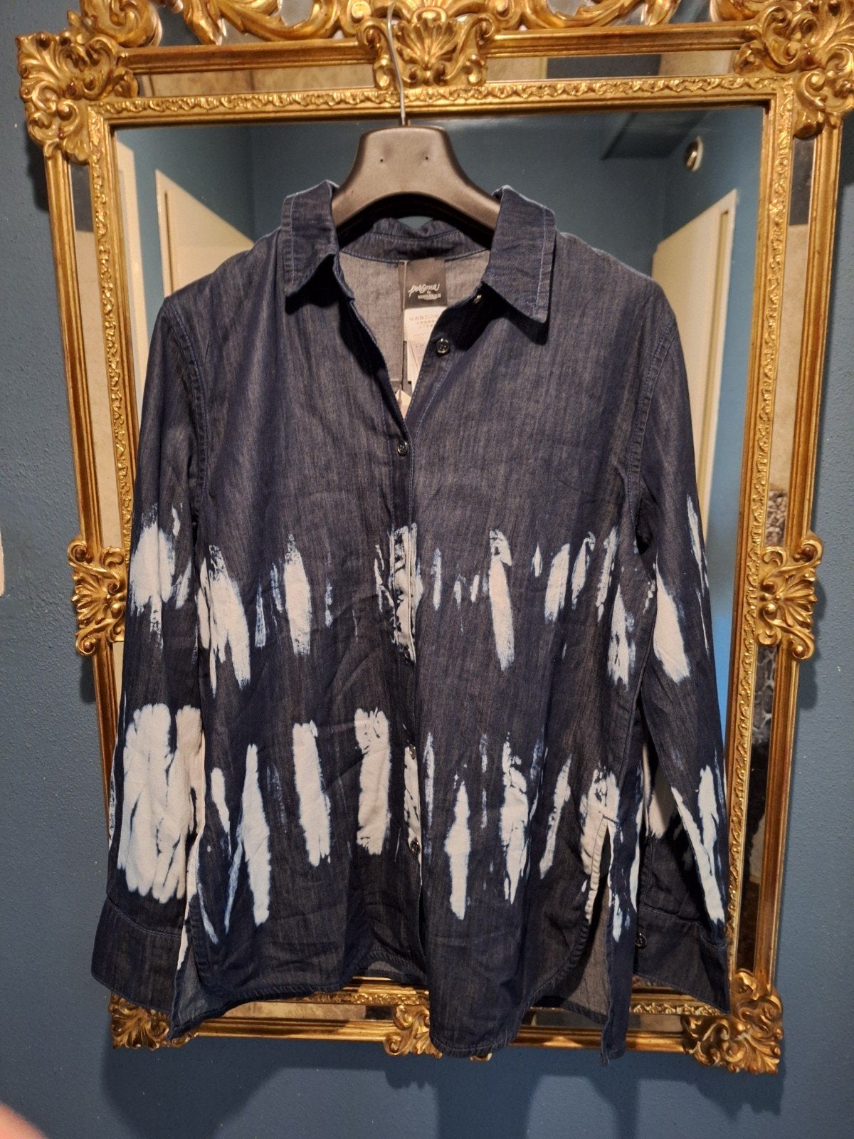 Marina Rinaldi nieuwe blouse 38,40 met kaartjes, Kleding | Dames, Maat 38/40 (M), Blauw, Nieuw, Ophalen of Verzenden