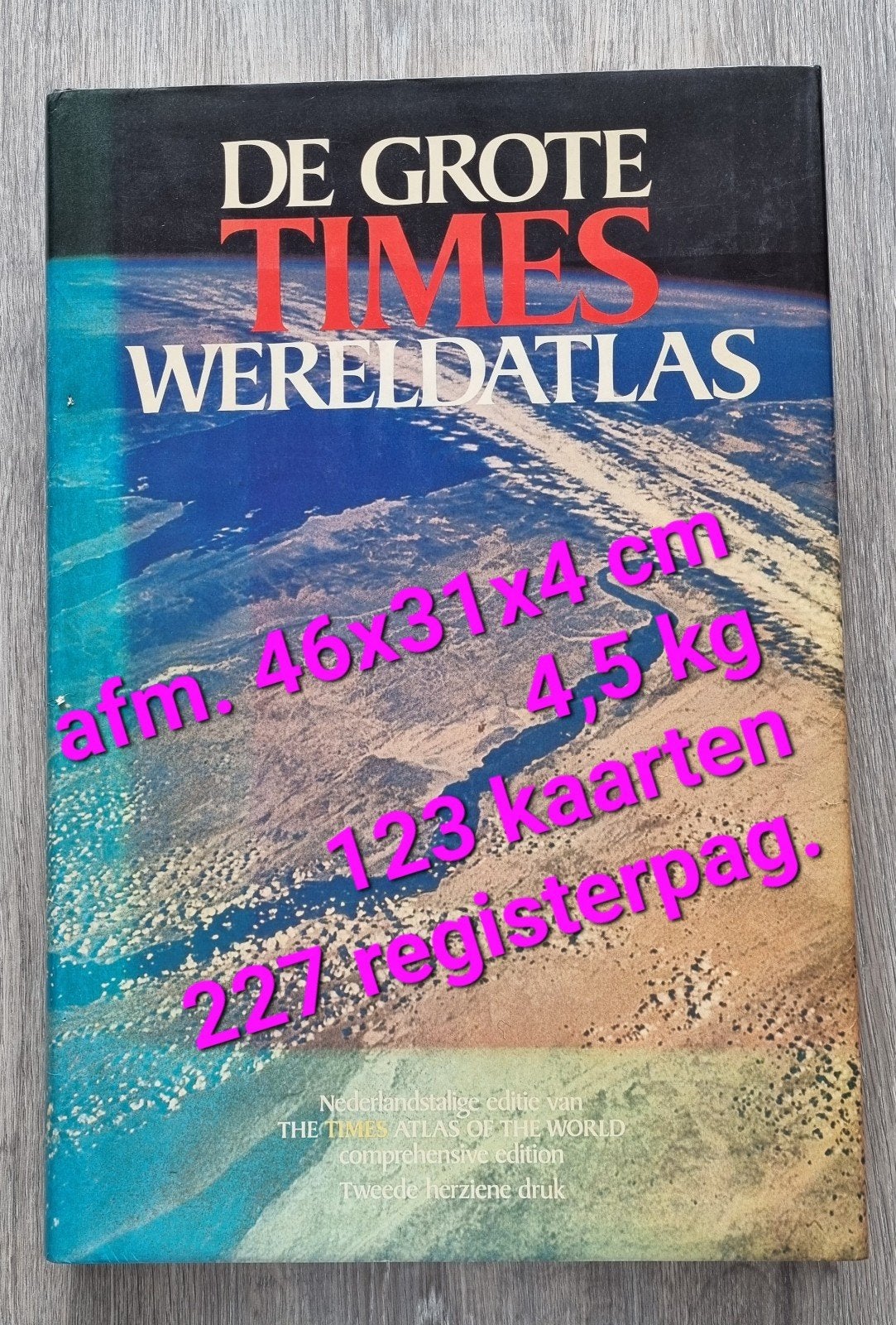 de grote times wereldatlas, Boeken, Ophalen of Verzenden, 1800 tot 2000, Wereld
