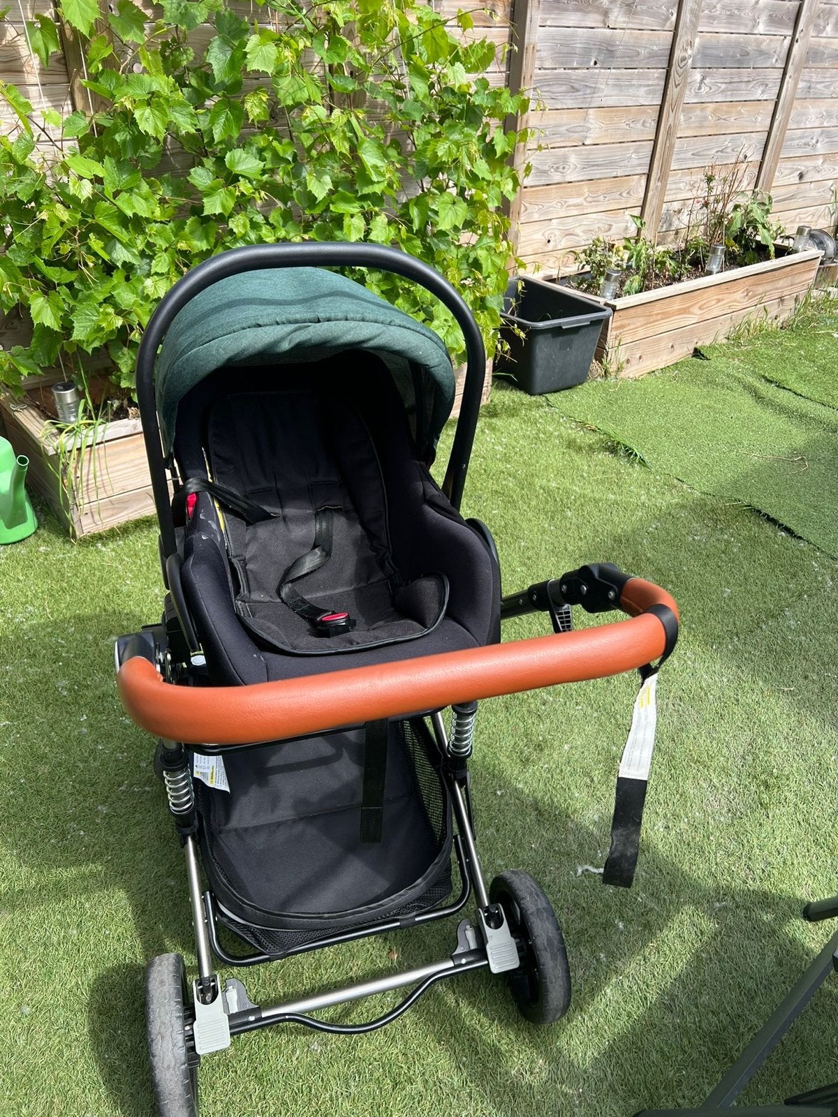 Kinderwagen, Kinderen en Baby's, Kinderwagens en Combinaties, Ophalen of Verzenden, Gebruikt, Combiwagen, Met autostoeltje