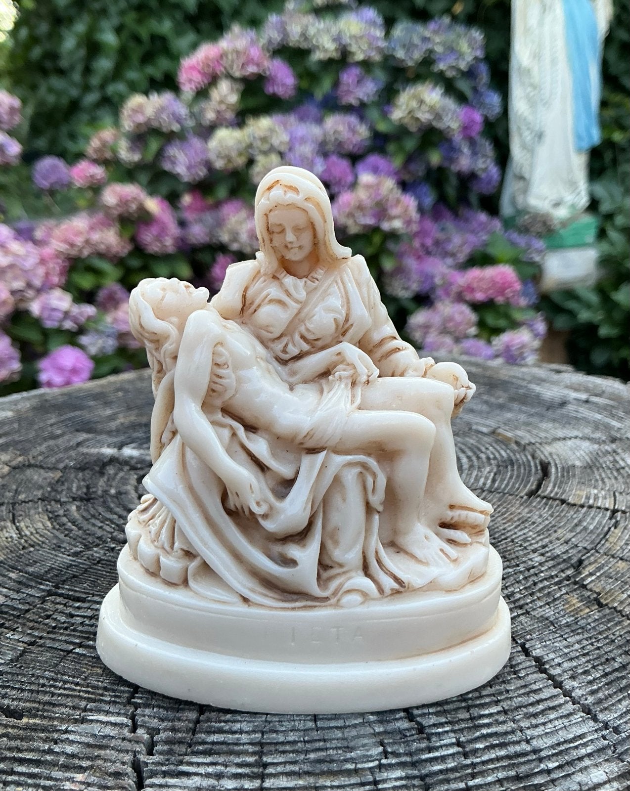 Oud heilige beeldje ❤️ Maria Piëta Michelangelo, Ophalen of Verzenden