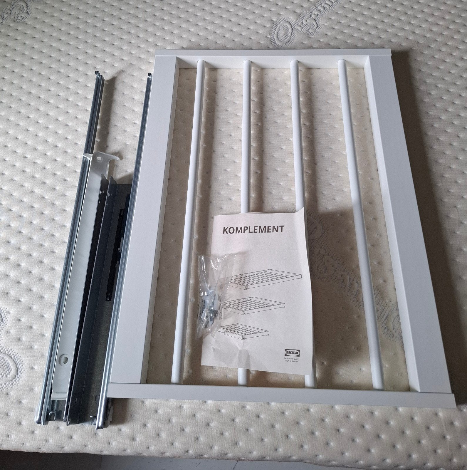 Komplement uittrekbare boekhandel lade ikea NIEUW, Huis en Inrichting, Ophalen, Nieuw, 50 tot 100 cm, Minder dan 100 cm