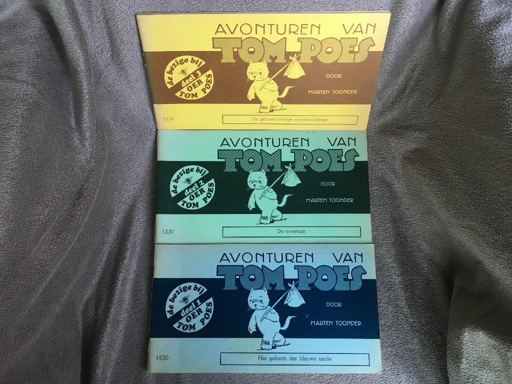Serie oer Tom Poes compleet, Boeken, Complete serie of reeks, Ophalen of Verzenden, Zo goed als nieuw, Marten Toonder studios